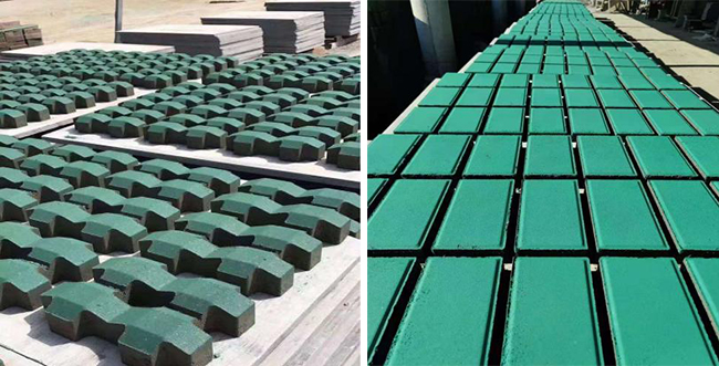 聚发科技为某公司的彩砖生产氧化铁颜料